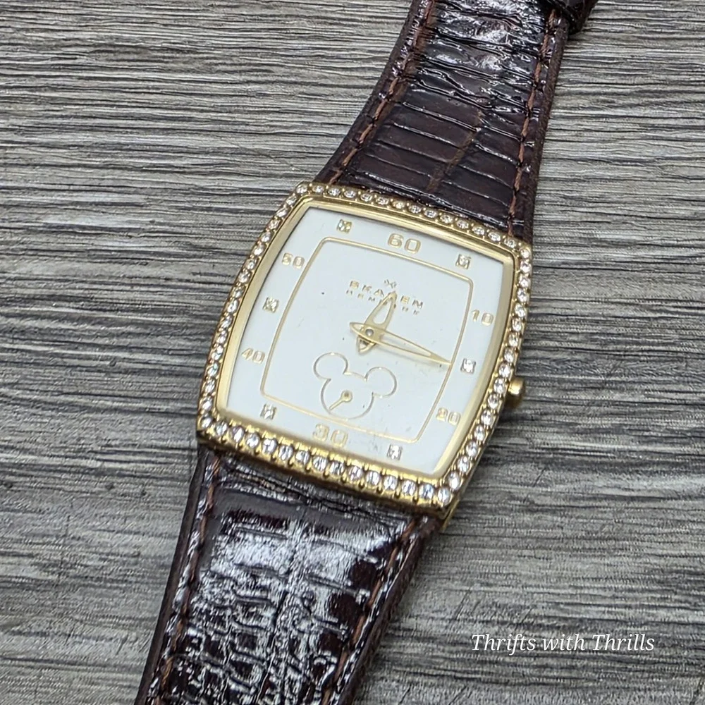 Vintage Minnie Mouse Disney Skagen Denmark Ladies Wristwatch